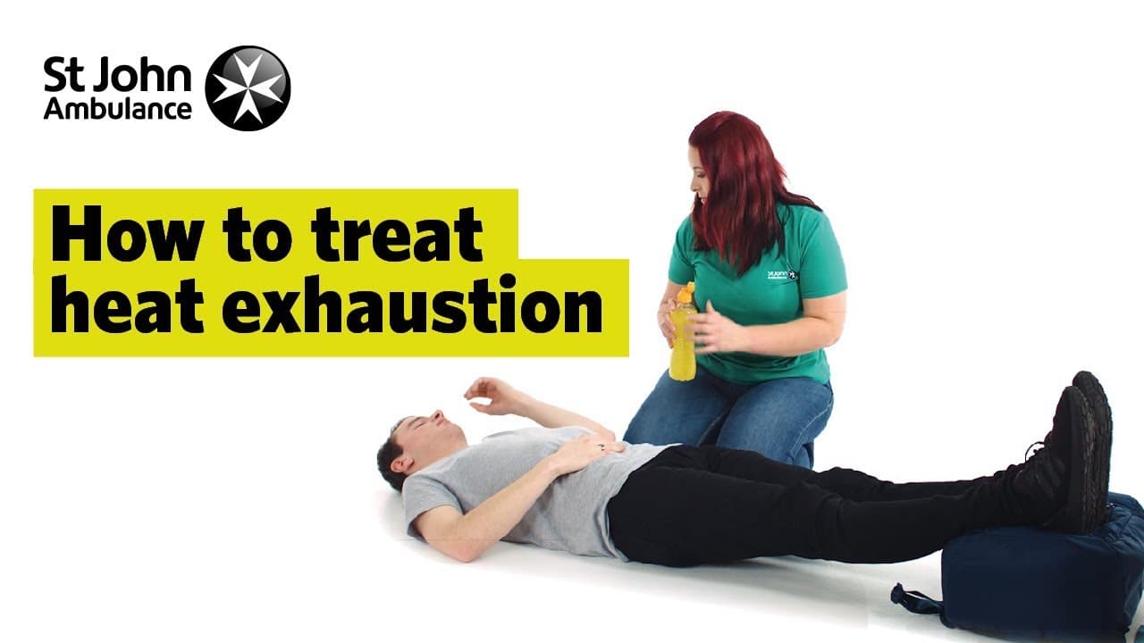 How to treat heat exhaustion?