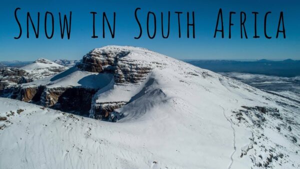 Where is it Snowing in South Africa?