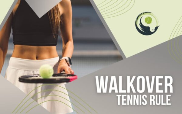 What is a walkover in tennis?