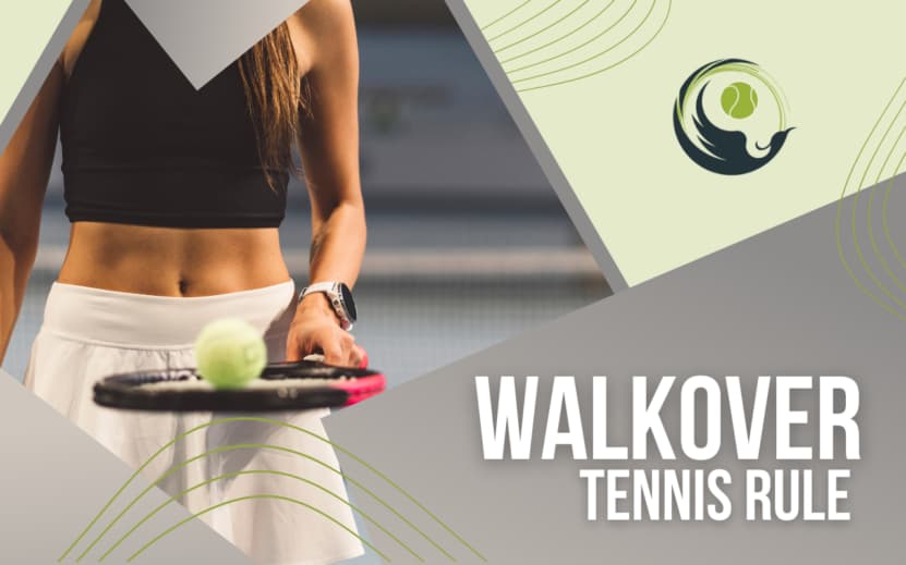 What is a walkover in tennis