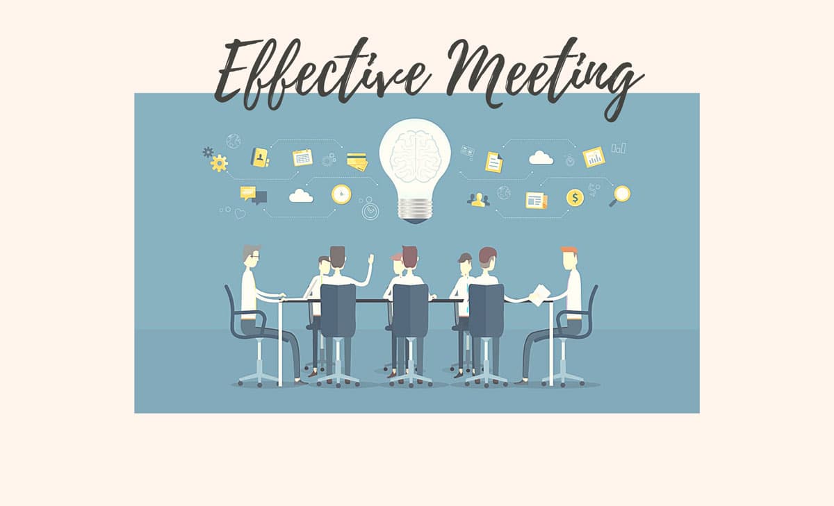 how to run an effective meeting
