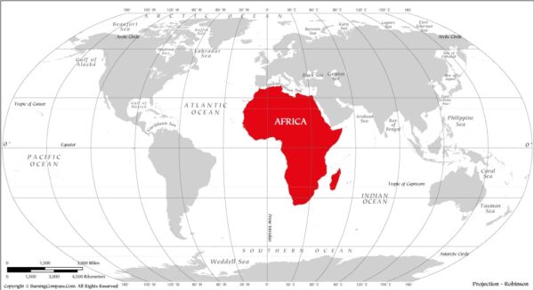 Where is Africa on the Map? An Overview of the Continent