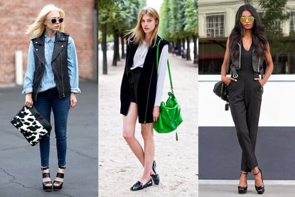 How to Style a Leather Vest