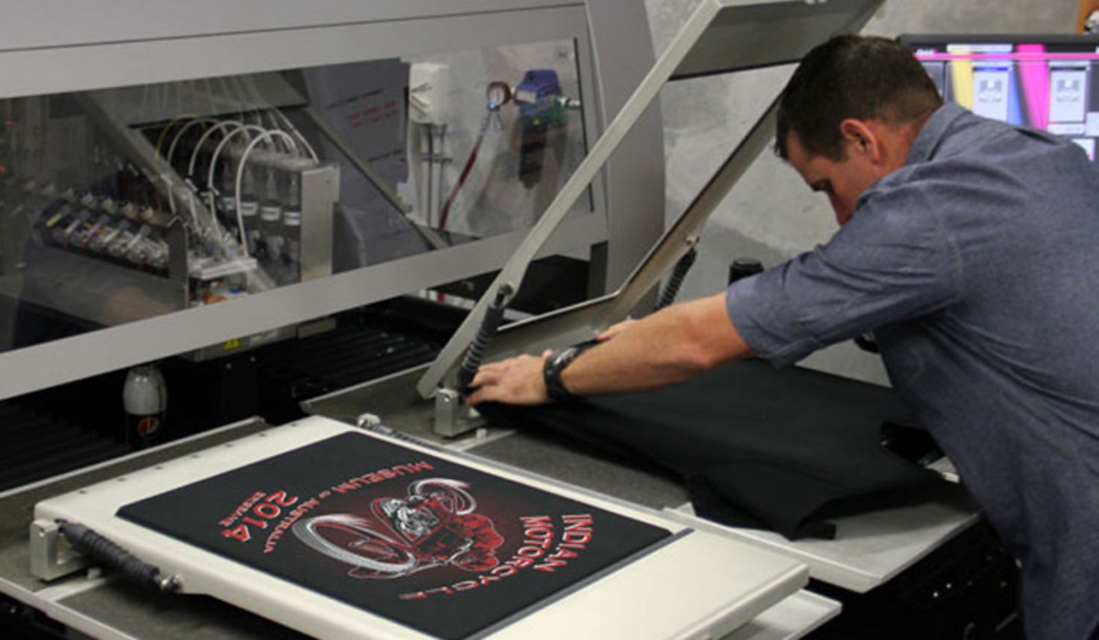 dtg printer printing custom dtg printed shirts