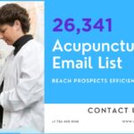 Acupuncturist Email List MDS