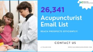 Acupuncturist Email List MDS
