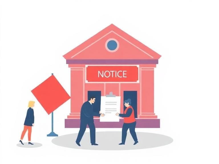 notice period rules in private company